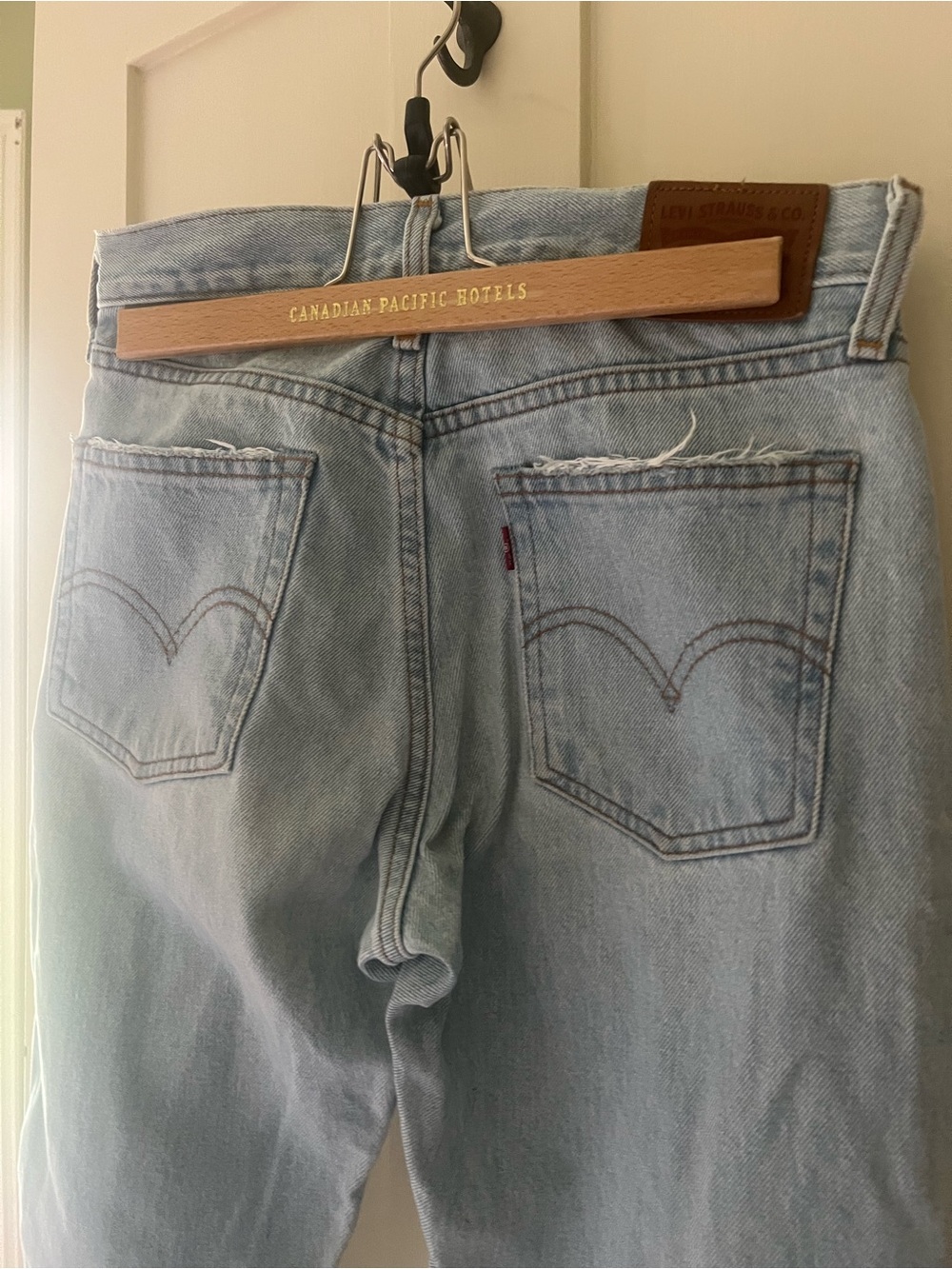 Levi's Wedgie Straight Light Blue Women’s Jeans